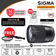 Sigma 16mm f1.4 DC DN Contemporary Lens for Sony E Mount - Canon EOS M - Fujifilm X