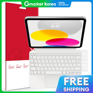 iPad A16 11Th Generation Magic Keyboard Folio Slim Tpu Keyboard Skin Cover + Palm Rest Film