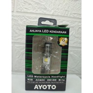 HIJAU LED Headlamp Bulb M2B H6 T19 AYOTO green box