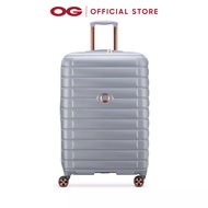 Delsey Paris Shadow 5.0 75cm 4 Double Wheels Expandable Trolley Case - Platinum