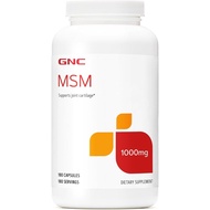 GNC MSM 1000mg Supplement, Supports Healthy Joint Cartilage, 180 Servings
