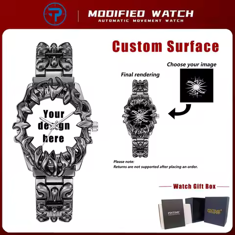Fashion Heterosexual Claw Watch Men Custom Quartz Watch Alabaster Style Holiday Commemorative Gift Y