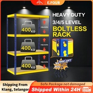 Metal Rack Storage Shelf Rack Store Warehouse Rack Rak Besi Home Storage Rak Dapur Rak Buku Rak 架子