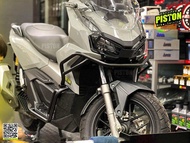 แคชบาร์ ADV160 รุ่นใหม่ไม่ชนบังโคลน ติดตั้งเองได้ง่าย พร้อมน๊อต ครบชุด สีดำทนทาน