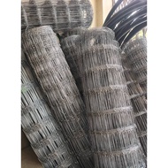 4/5ft Cyclone pagar lembu kambing rusa Jaring kebun 50m cattle fencing Gi Fence