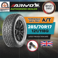 ARIVO 285/70 R17 121/119Q A/T - TERRAMAX ARV PRO A/T with free stainless tire valves