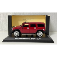 Sell Hummer H2 Norev Produced Red Big Wheel Version Good Appearance Complete Packaging Speak Well Re