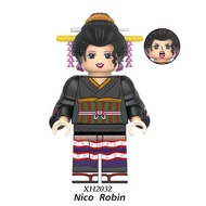 หนึ่งชิ้นสมบัติ Luffy Nico Robin Zoro Chopper Sanji Yamato Usopp Nami Zeus Mini หุ่นบล็อคก่อสร้างฟิกเกอร์ของเล่นเด็ก