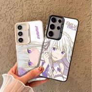 For Samsung S26 Ultra S25 S24 Ultra S25FE S23 Ultra "RE0" "Emiria" Micro Frosted Hard Phone Case ‌/A