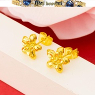 Fashion 916gold earrings women 916gold variety of flower earrings