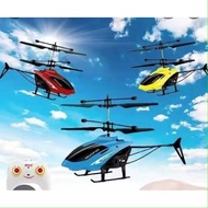 (COD) Flying Helicopter Toy With Remote Control Rechargeable Battery/ Remote Battery Using Small Bat