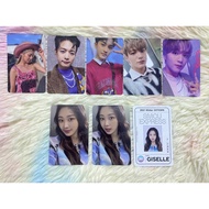 Card 2021 SMTOWN SMCU Express Hyoyeon Minho Mark Jeno Haechan Giselle Hyunyeon