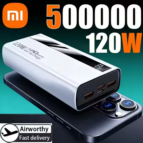 Xiaomi 120W 200000mAh High Capacity Power Bank Super Fast Charging Power Bank Portable Battery Charg
