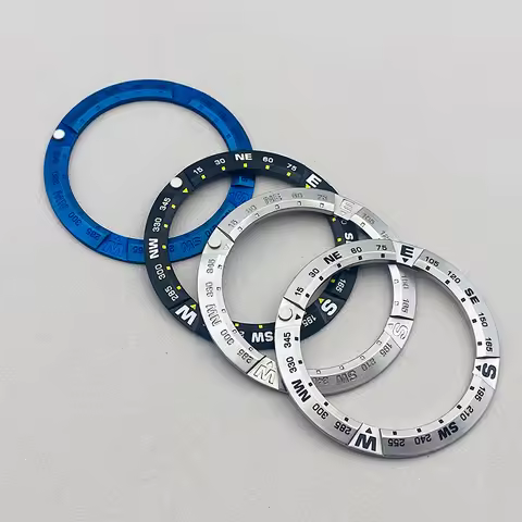 41mm*32mm Stainless Steel Watch Bezel Insert Ring Fits Seiko Prospex Series New Samurai Men's Watch 