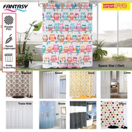 Fantasy Bathroom Curtain Bathroom Curtain/ Shower Curtain Size 180 x 180 cm - PVC