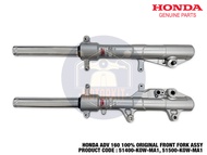 HONDA ADV 160 100% ORIGINAL SHOWA FRONT FORK ASSY DEPAN LEFT RIGHT KIRI KANAN 51500-K0W-MA1 51400-K0