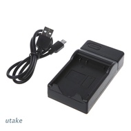 Utake Battery Charger For Nikon EN-EL14 Coolpix P7000 P7100 D3100 D3200 D5100 D5200
