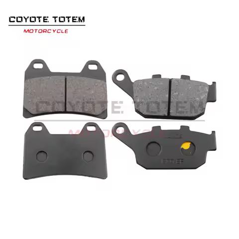 Front and rear brake pads suitable for ZONTES 350E, 350D, 350M, 350S, 350R, 350V, 350T, 350X, 350VX,