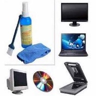 LAYAR """""""] Monitor Screen Cleaning Liquid/Notebook /HP LCD Cleaner Kit 3in1