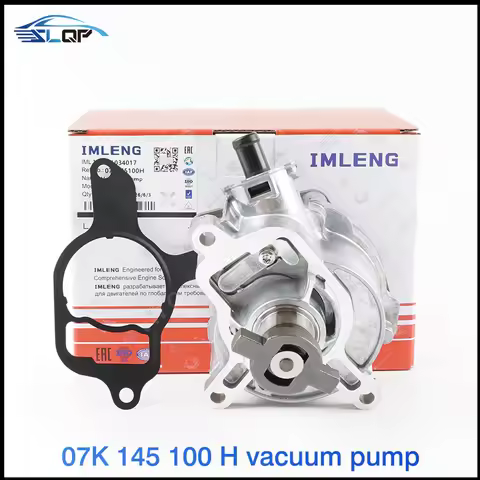 07K145100H Power Brake Booster Vacuum Pump For 2006-2014 Jetta Beetle Golf Passat Rabbit TT 2.5L 07K