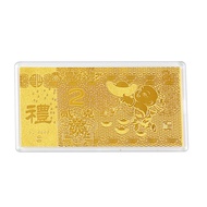 Goldheart 999 Gold 2g Gold Bar