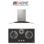 Teka Hood LDA-TC (1200m3/h) +Teka Hob GS73 AI AL 2TR (4.2KW)