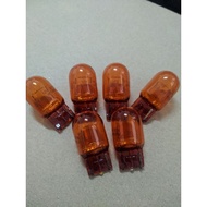 BULB T20 & T10 W21 12V MYVI,VIVA,ALZA REAR SIGNAL  & REVERSE BULB ORANGE/AMBER ICHIKOH