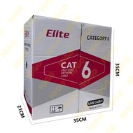 สายแลน CAT6 Cable (305m./Box) CAT6 RJ45 CAT 6 Gigabit พร้อมส่ง