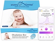 Easyhome Easy Home Ovulation Test Strips FSA Eligible Ovulation Predictor Kit (50 LH Tests)