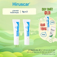 Set of 2 Gels to fade Acne scars and dark spots Hiruscar Post Acne 5g