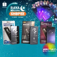 [Gaming]iPhone 6, 6s, 6Plus, 6s Plus, 7, 7Plus, 8, 8Plus 9D Ceramic Matte Full Screen Tempered Glass