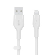 BELKIN BOOST CHARGE FLEX USB-A CABLE WITH CONNECTOR WHITE