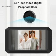 mw Temperature-resistant Video Doorbell Doorbell Camera with Night Vision Lcd Screen Easy Install Digital Peephole Viewer for Home Security Photo Recording Video Doorbell