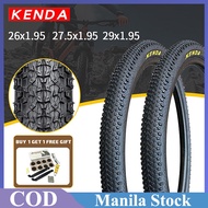 KENDA K1177 Bicycle Tire 26/27.5/29*1.95 Non-slip MTB Mountain Bike Cycling Tires + Bike Inner Tube