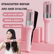 Cordless Rechargeable Split End Hair Trimmer Automatic Hair Straightener Solution For Dryand Damaged