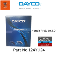 DAYCO HONDA Prelude 2.0 Imp. 4WS PK2  Timing Belt Kit Set(HNBR) ( 60000Km or 2 Years Warranty) 124YU