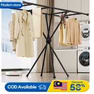 Foldable Clothes Drying Rack | Slim Laundry Hanging Rack | Ampaian Baju Rak Gantung Baju Penyidai Be