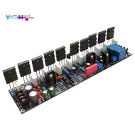 500W Audio Amplifier Single Channel Power Amplifier Board 2SC5200+2SA1943 20V-90V HIFI Audio Amplifi