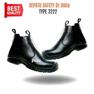 Dr. Brand Iron Toe Safety Shoes Osha 3222 Black - Slip On Safety Shoes Dr. Osha