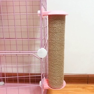 Cat Scratching Post - Cat Scratching Post with Iron Mesh Cage