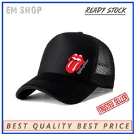 TOPI CAP ROLLING STONE MEN AND WOMEN TRUCKER CAP