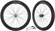 CyclingDeal 27" Clincher Rim or Tubeless Ready Wheel Set - WTB Mountain Bike MTB Bicycle Novatec Hubs &amp; Tires Quick Release 11 Speed Wheelset