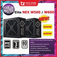 COOLER MASTER ELITE NEX WHITE W500 (500w) / W600 (600W) 80 PLUS 230V POWER SUPPLY