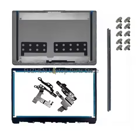 For IdeaPad 1 15ADA7 15AMN7 2022 Laptop LCD Back Cover/Front Panel/Hinges Cover Silver 5CB1F36621 82