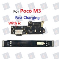 Charging board flex for Xiaomi Poco M3 Main borad motherboard flex cable