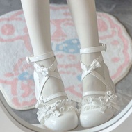 Small Leather Shoes Lolita Shoes Lolita Shoes lo Shoes Cute Lolita Japanese Sweet Mary Jane Lace Bow