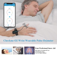 Wellue Checkme O2 Pulse Oximeter with Smart Reminder Blood Oxygen Saturation Monitor for SpO2 and He