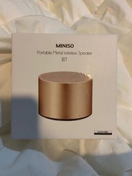 二手.近全新 「Miniso 便攜藍牙音箱」