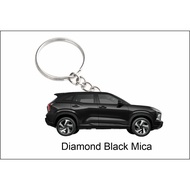 xforce multi color 2d keychain