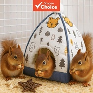 Soft Warm Hamster Nest House, Habitat for Hamster, Guinea Pig, Rabbit, Golden Bear  Rumah Sarang Ham